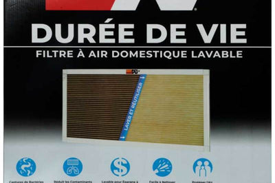 K&N Engineering HVAC Filter - 20 x 24 1 - Air Filters
