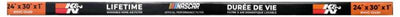 K&N Engineering HVAC Filter - 24 x 30 1 - Air Filters
