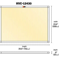 K&N Engineering HVAC Filter - 24 x 30 1 - Air Filters