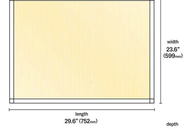 K&N Engineering HVAC Filter - 24 x 30 1 - Air Filters