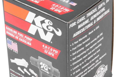 K&N Engineering Performance Electric Fuel Pump 4-7 PSI - Delivery