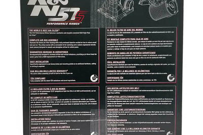 K&N Engineering Performance Intake Kit 2018 Volkswagen Golf Sportsvan 1.2L - Air Systems