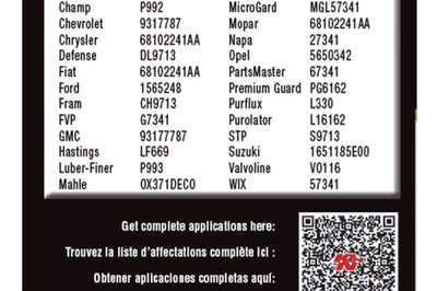 K&N Engineering Performance Oil Filter - 14-18 Fiat 500L 1.4L L4 Gas - Oils & Filters