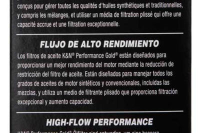 K&N Engineering Performance Oil Filter for 03-14 Volkswagen Jetta - Oils & Filters