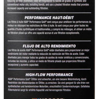 K&N Engineering Performance Oil Filter for 06-14 Toyota/Lexus Various Applications - Oils & Filters