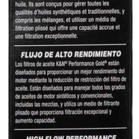 K&N Engineering Performance Oil Filter for 14-17 Dodge Durango 3.6L / Jeep Grand Cherokee - Oils & Filters