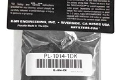 K&N Engineering Polaris Black Round Drycharger Air Filter Wrap 11.25inx3inx3in - Filters