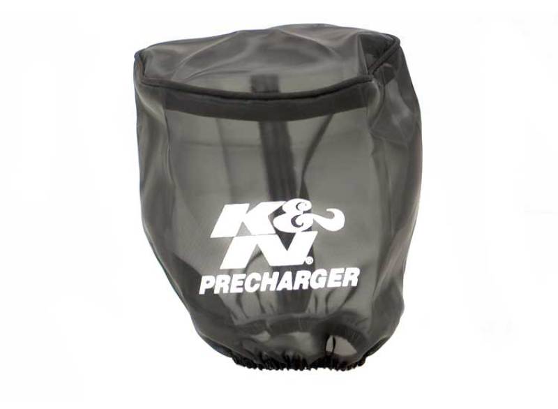 K&N Engineering Precharger Round Straight Air Filter Wrap Black - 4.5in ID x 5in H - Filters