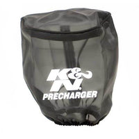 K&N Engineering Precharger Round Straight Air Filter Wrap Black - 4.5in ID x 5in H - Filters