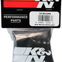 K&N Engineering Precharger Tapered Air Filter Wrap Black 6in Height / Diameter - Filters