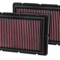 K&N Engineering Replacement Air Filter 05-09 Ferrari F360 11.125in O/S Length x 7.625 Width 1.313in H - Filters