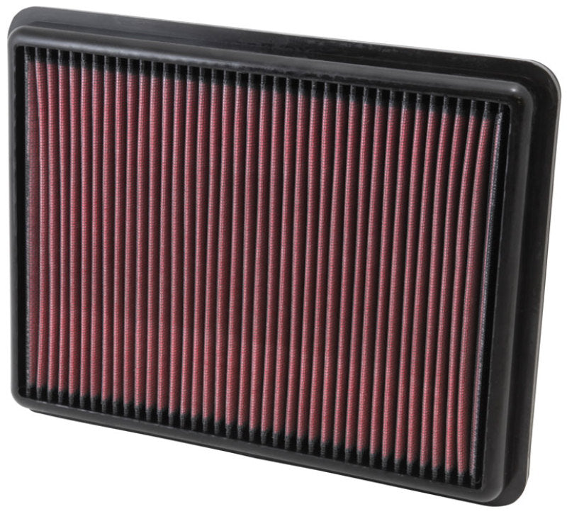 K&N Engineering Replacement Air Filter 11.75in O/S Length x 9in Width 1.188in H for 13 Hyundai Santa Fe - Filters