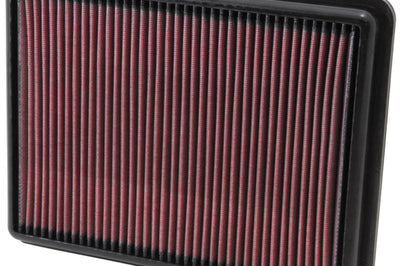 K&N Engineering Replacement Air Filter 11.75in O/S Length x 9in Width 1.188in H for 13 Hyundai Santa Fe - Filters