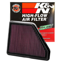 K&N Engineering Replacement Air Filter CHEVROLET EQUINOX 2.4L L4 & 3.0L V6; 2010 - Filters