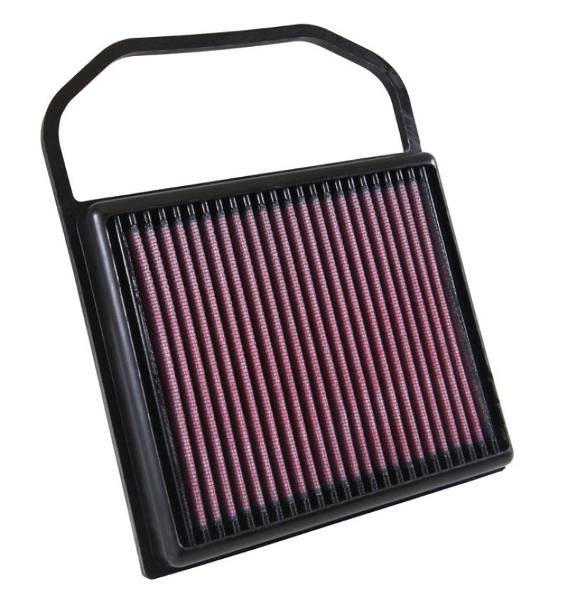 K&N Engineering Replacement Air Filter for 15-16 Mercedes Benz C400 3.0L / E320 / GL450 / ML400 (2 Required) - Filters
