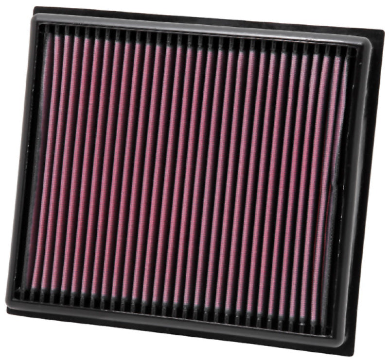 K&N Engineering Replacement Air Filter for Opel / Vauxhall / Saab 11.375in O/S L x 10.125in W 1.625in H - Filters