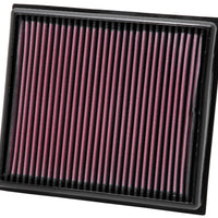K&N Engineering Replacement Air Filter for Opel / Vauxhall / Saab 11.375in O/S L x 10.125in W 1.625in H - Filters