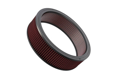 K&N Engineering Replacement Drop In Air Filter - 14in OD / 12in ID / 4in H w/ Wire - Filters