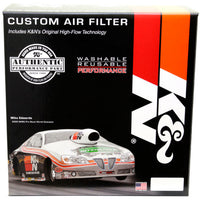 K&N Engineering Replacement Drop In Air Filter - 14in OD / 12in ID / 5in H w/Inner Wire - Filters