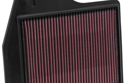 K&N Engineering Replacement Filter 11.438in O/S Length x 11.375in Width 1in H for 13 Nissan Altima 2.5L - Air Filters