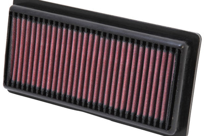K&N Engineering Replacement Panel Air Filter 12-14 Nissan Versa 1.6L 1.031in H x 9.125in OS L 4in W - Filters