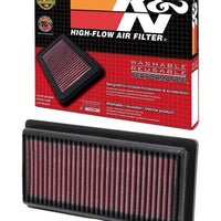 K&N Engineering Replacement Panel Air Filter 12-14 Nissan Versa 1.6L 1.031in H x 9.125in OS L 4in W - Filters