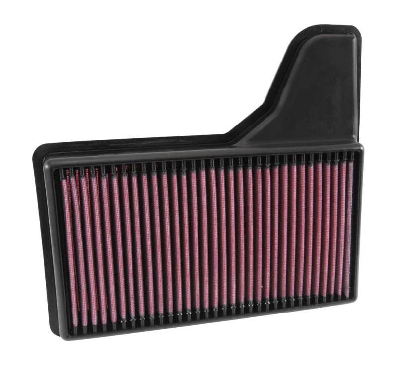K&N Engineering Replacement Panel Air Filter for 2015 Ford Mustang 2.3L L4/3.7L V6/5.0L V8 - Filters