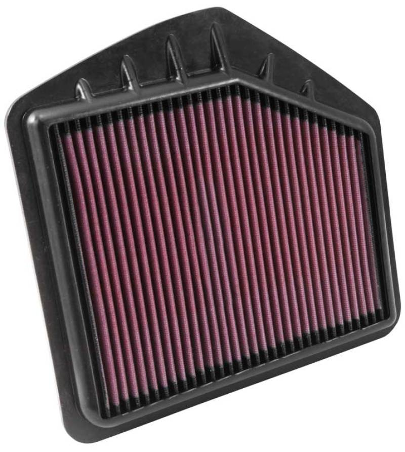 K&N Engineering Replacement Panel Air Filter for 2015 Hyundai Genesis Sedan 5.0L V8 (Left) - Filters