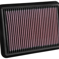 K&N Engineering Replacement Panel Air Filter for 2016 Mazda 2 1.5L L4 - Filters