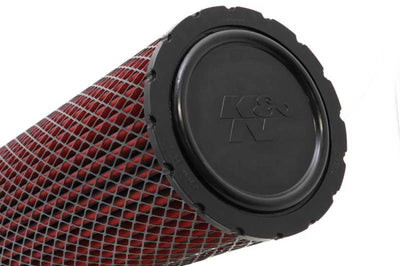 K&N Engineering Round Radial Seal 9-1/4in OD 5-15/16in ID 23-1/8in H Standard Flow Replacement Air Filter - HDT