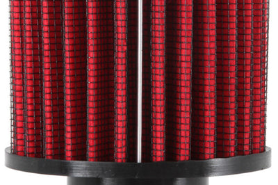 K&N Engineering Rubber Base Chrome Top Push-In Crankcase Vent Filter 3in OD x 2-1/2in H. - Air Filters