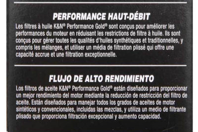 K&N Engineering Saturn/Chevrolet/Saab/Pontiac/Vauxhall Cartridge Oil Filter - Oils & Filters