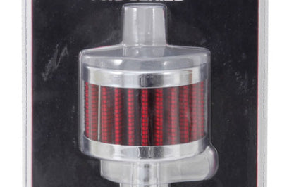 K&N Engineering Steel Base Chrome Top Crankcase Vent Filter 1/2in. / 2in. OD / 1-1/2in. Height - Air Filters