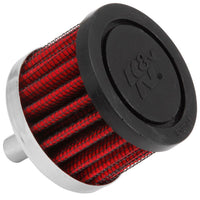 K&N Engineering Steel Base Crankcase Vent Filter 0.375in OD x 2in 1.5in Height - Air Filters