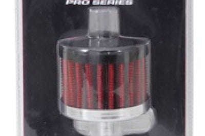 K&N Engineering Steel Base Crankcase Vent Filter 0.375in OD x 2in 1.5in Height - Air Filters