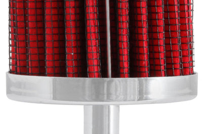 K&N Engineering Steel Base Crankcase Vent Filter 0.375in OD x 2in 1.5in Height - Air Filters