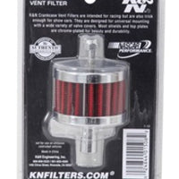K&N Engineering Steel Base Crankcase Vent Filter 0.5in OD x 2in 1.5in Height - Air Filters