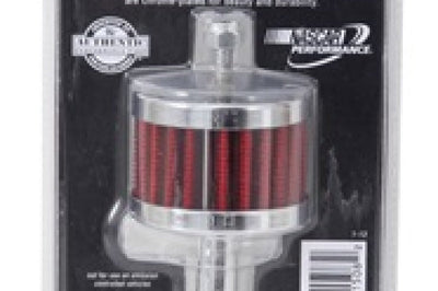 K&N Engineering Steel Base Crankcase Vent Filter 0.5in OD x 2in 1.5in Height - Air Filters