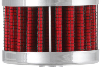 K&N Engineering Steel Base Crankcase Vent Filter 0.5in OD x 2in 1.5in Height - Air Filters