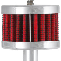K&N Engineering Steel Base Crankcase Vent Filter 0.5in OD x 2in 1.5in Height - Air Filters