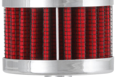 K&N Engineering Steel Base Crankcase Vent Filter 0.5in OD x 2in 1.5in Height - Air Filters