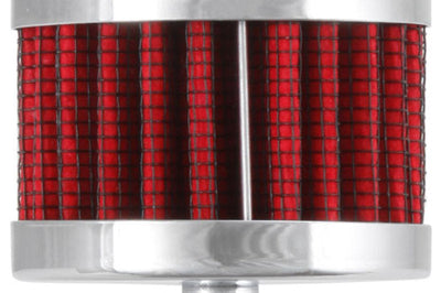K&N Engineering Steel Base Crankcase Vent Filter 3/8in OD Tube 2in 1-1/2in Height - Air Filters