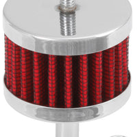 K&N Engineering Steel Base Crankcase Vent Filter 3/8in OD Tube 2in 1-1/2in Height - Air Filters