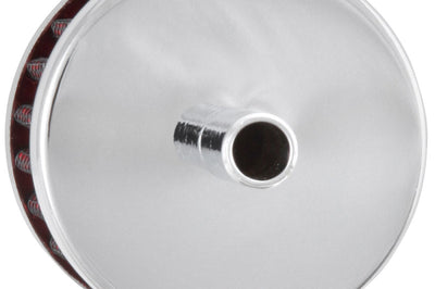 K&N Engineering Steel Base Crankcase Vent Filter 3/8in OD Tube 2in 1-1/2in Height - Air Filters