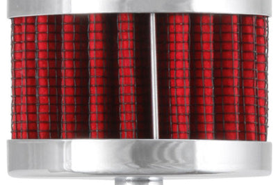K&N Engineering Steel Base Crankcase Vent Filter 3/8in OD Tube 2in 1-1/2in Height - Air Filters