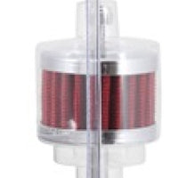K&N Engineering Steel Base Crankcase Vent Filter 3/8in OD Tube 2in 1-1/2in Height - Air Filters