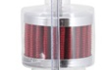 K&N Engineering Steel Base Crankcase Vent Filter 3/8in OD Tube 2in 1-1/2in Height - Air Filters