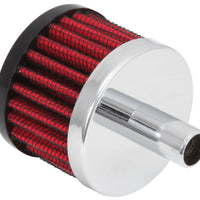 K&N Engineering Steel Base Crankcase Vent Filter.5in OD x 2in 1.5in Height - Air Filters