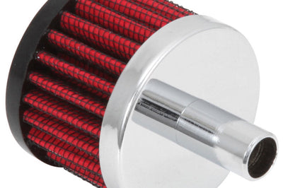 K&N Engineering Steel Base Crankcase Vent Filter.5in OD x 2in 1.5in Height - Air Filters