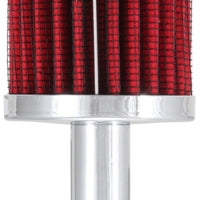 K&N Engineering Steel Base Crankcase Vent Filter.625in OD x 2in 1.5in Height - Air Filters
